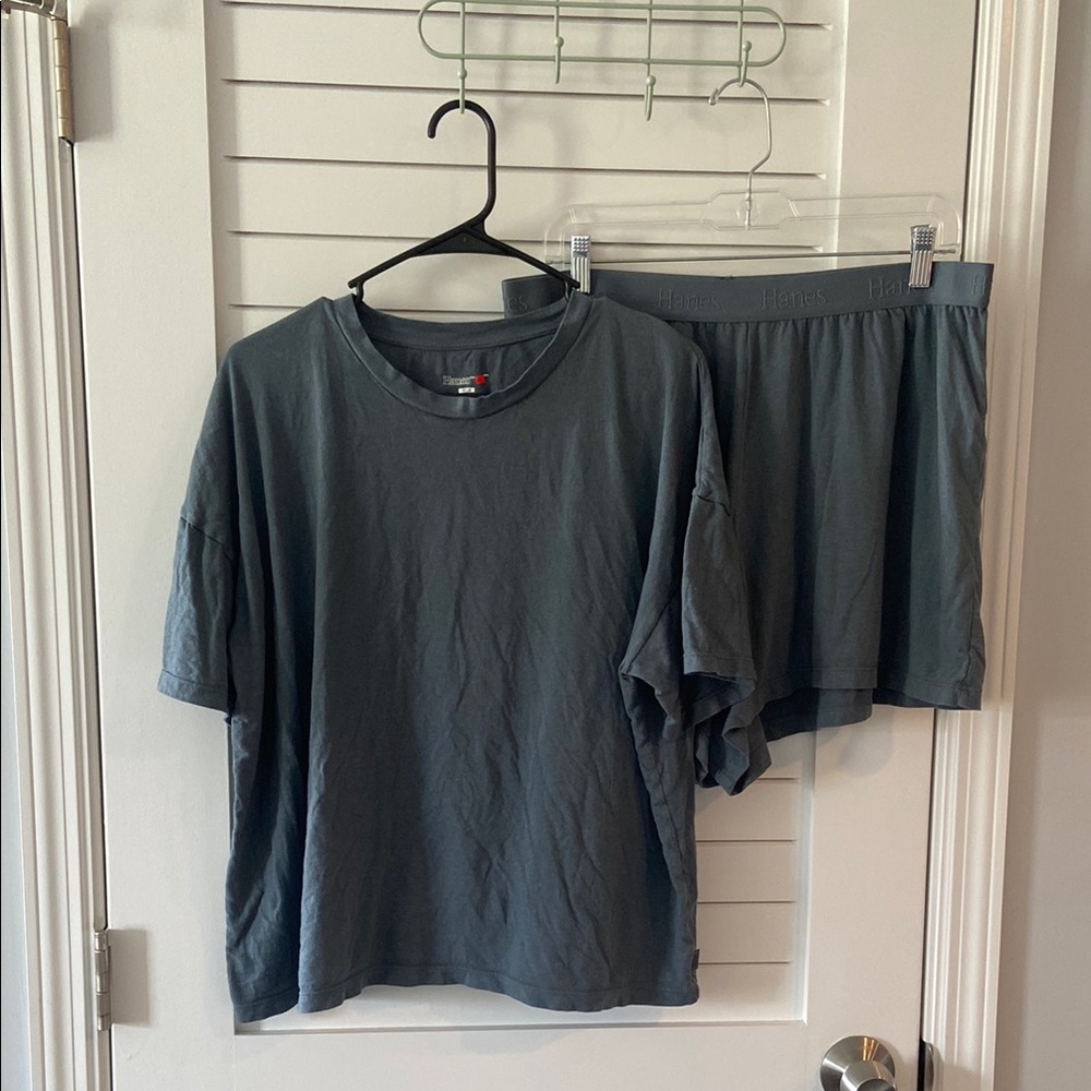 Hanes SuperSoft ComfyWear Stargazer Blue Grey Set L/XL